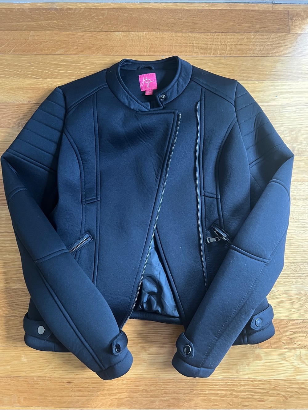 John & Jenn Neoprene Moto Jacket